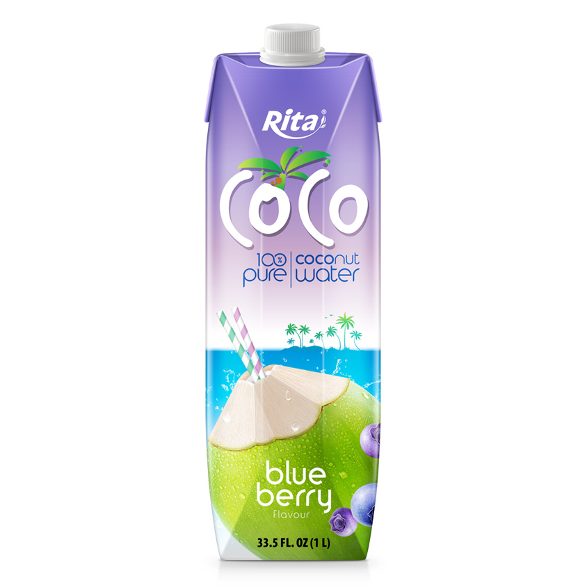 100 organic coconut water original no added sugar 1L Paper Box