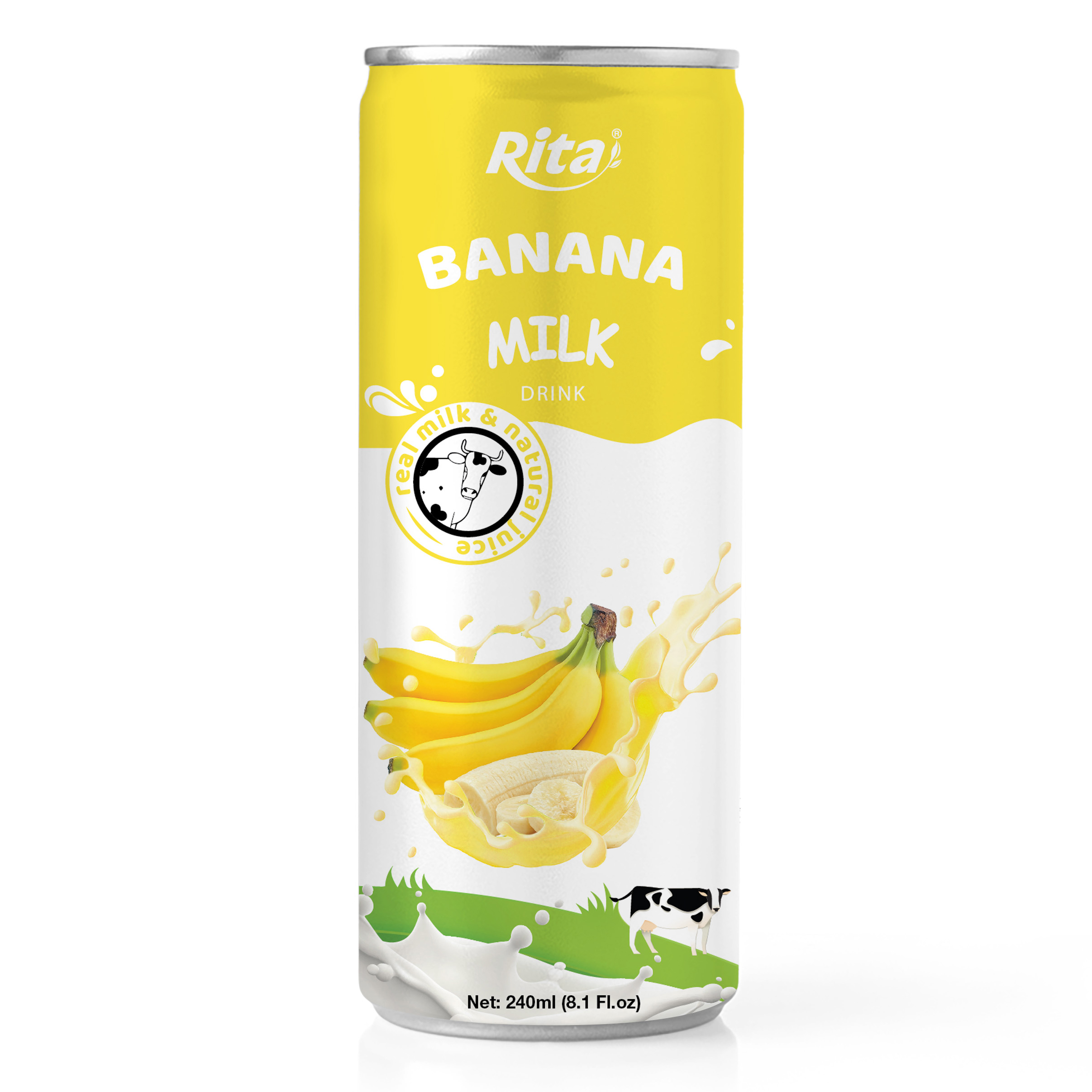 Best natrual Banana juice with real milk drink
