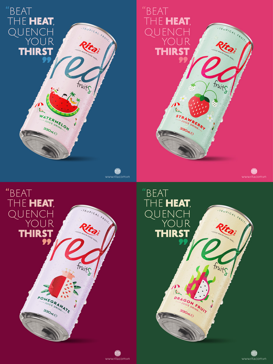 Red fruits