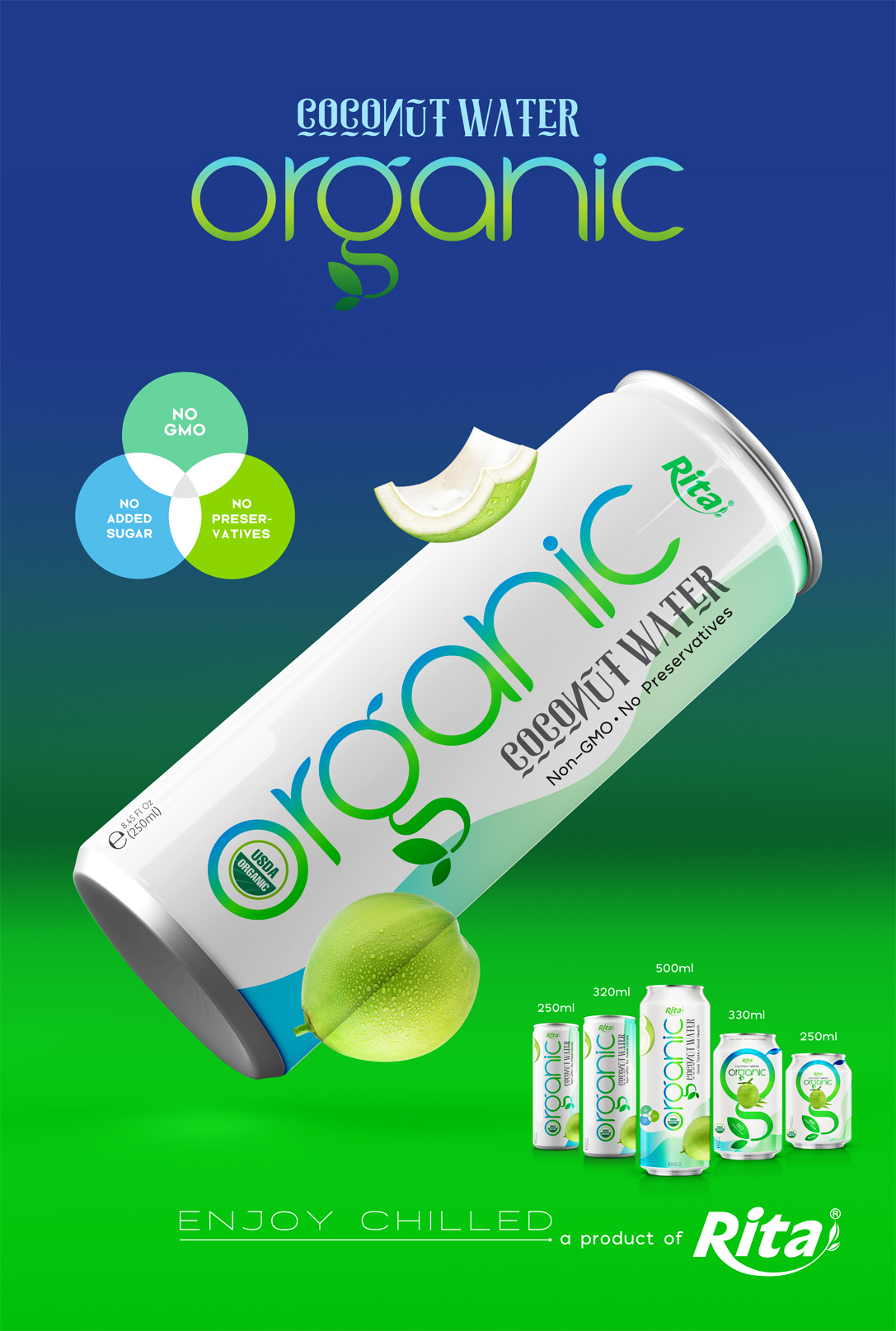 Organic Coconut water 250ml