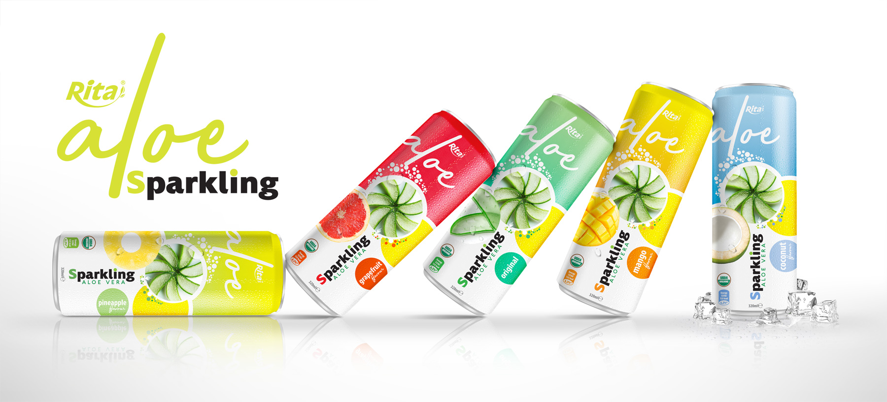 Poster Sparkling Aloe can 320ml 1b